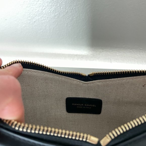 Mansur Gavriel Leather Shoulder Bag - Picture 4 of 6